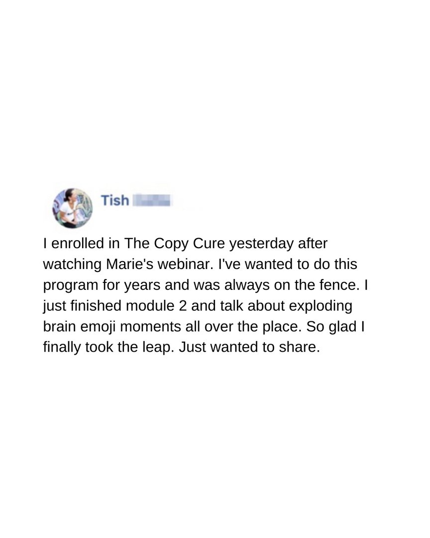 Check out these texts and DMs from people who took my free class and walked away with…RESULTS! 😭🎉 This class is SO worth your time and there’s a front-row seat with YOUR name on it.⁠ ⁠ Sign up now bit.ly/FreeWritingCla…