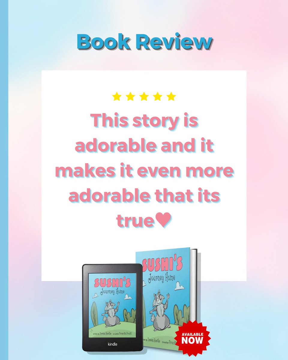 This heartwarming true story will leave you feeling warm and fuzzy inside. Embrace the adorableness and authenticity of this tale that's sure to touch your heart. . Grab your copy now at bit.ly/41FqbR3 . #sushisjourneyhome #adventuresinlove #uniquebabyraccoon