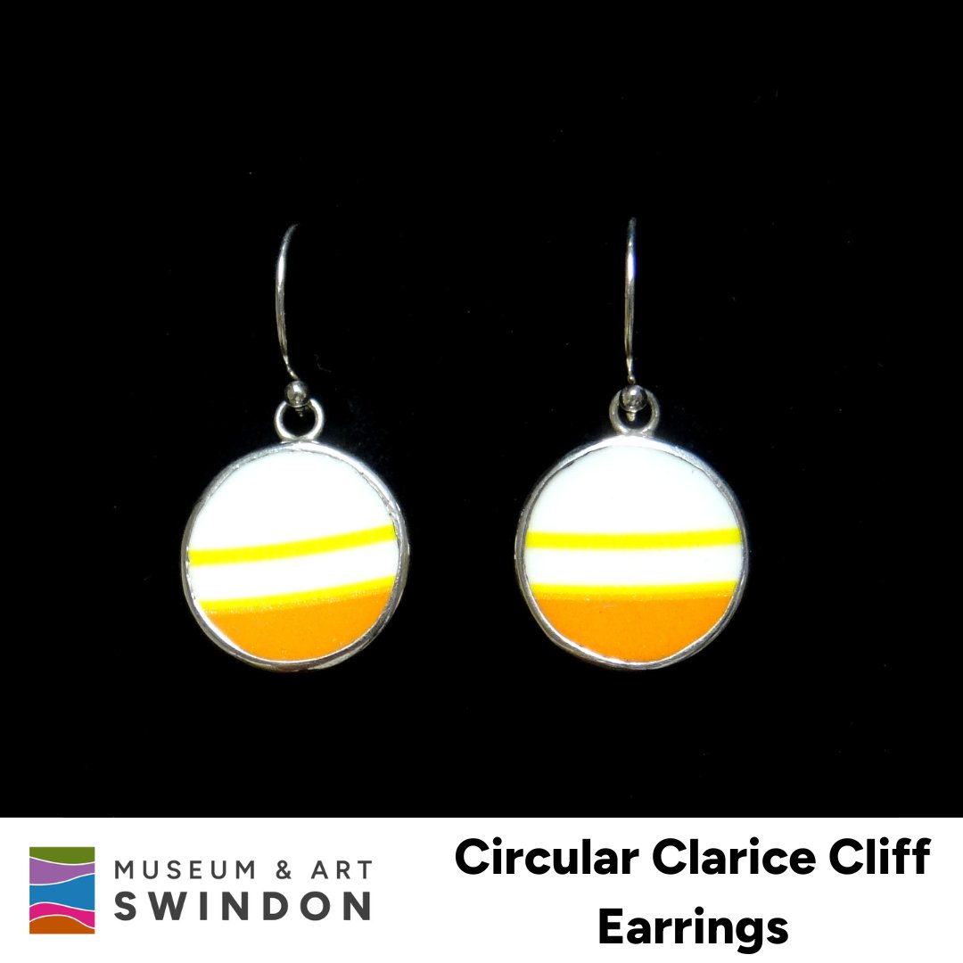 Do you have a flair for fashion? Then take a look at our range of #ClariceCliff jewellery! These unique pieces are the perfect fashion statement and enable you to support Museum & Art Swindon until we reopen. Browse the full range on our online store: l8r.it/svQg