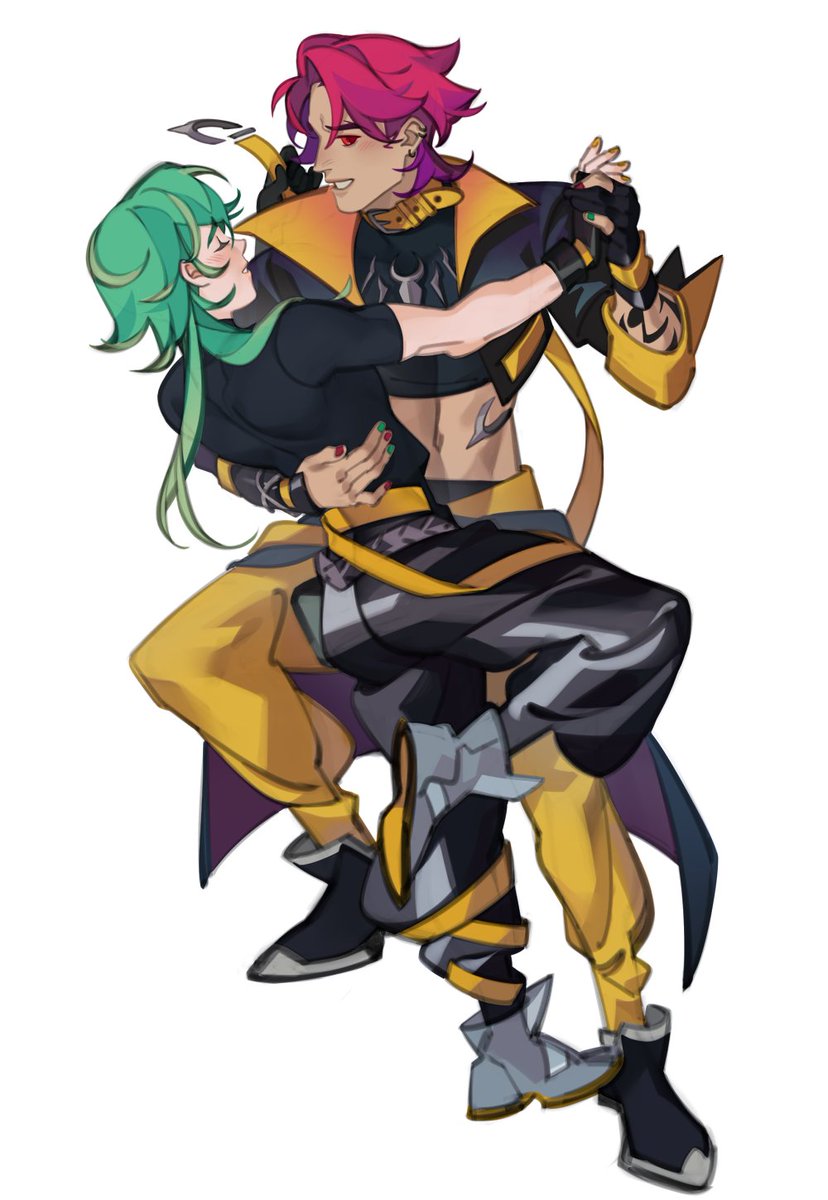 ayanbel's tweet photo. #kaynez #ezkayn 

C0mission for @/pseudostars 💜💚
Thank you very much! https://t.co/5aSYPSO9rN