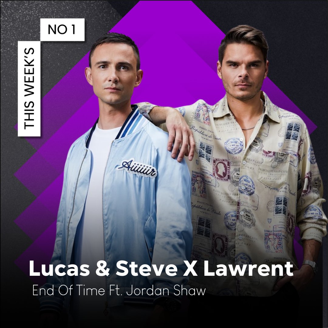 🚀 #1 This Week ‼️ ⁠ Topping our chart this week is Lucas & Steve X Lawrent - End Of Time Ft. Jordan Shaw 🔚🕰️🎵 Given it a listen yet?⁠ 🎧 ⁠ Full chart 👉 nexusl.ink/chart0425 #LucasAndSteve #Lawrent #JordanShaw #EndOfTime #weeklycharts #charts #nexusradio #danceradio