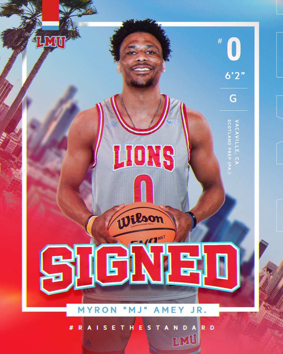 🖊️ SIGNED 🦁

MRYON “MJ” AMEY JR. IS A LION!

#RaiseTheStandard