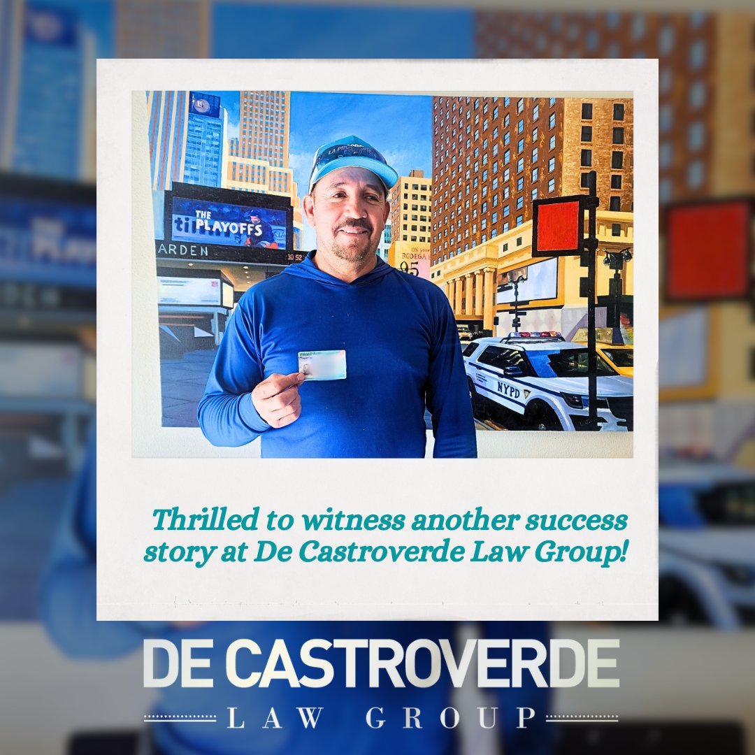 Moments like these reaffirm our commitment to providing top-notch immigration services and guiding our clients through complex processes with care and expertise. 

 #decastroverdelawgroup #dlgteam #immigrationservices"