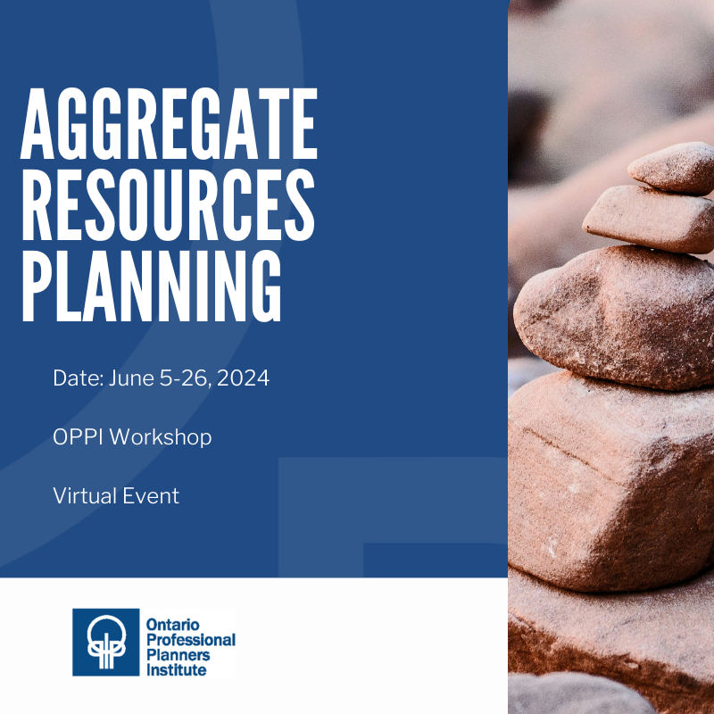 Join OPPI for this new four (4) part virtual workshop facilitated by James Parkin; BES, MCIP, RPP; Partner MHBC, sessional instructor, University of Waterloo School of Planning. Register now! ow.ly/kjeJ50RlA92