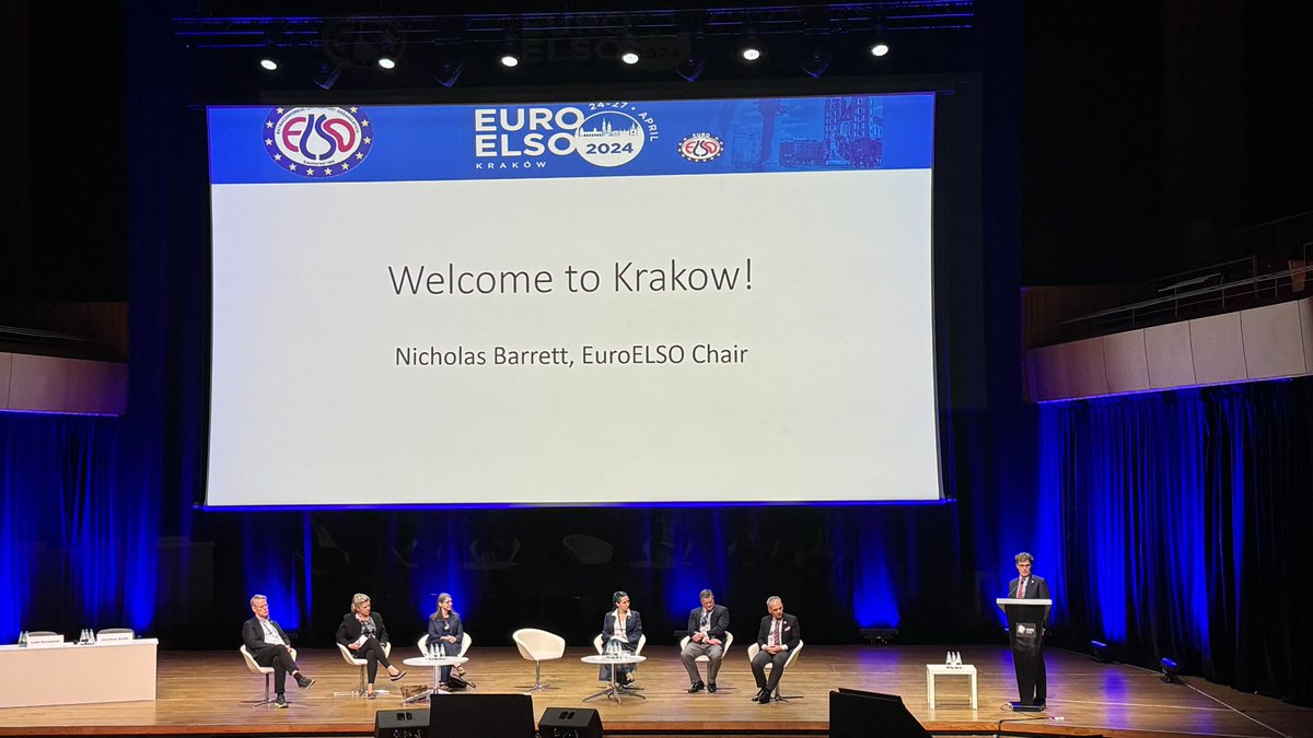 Amazing official opening ceremony for #EuroELSO2024 @EuroELSO congress in Krakow 🇵🇱! Impressive numbers:
🗺️ 1.5K delegates/55 countries
🎙️>100 talks
+ dozens of workshops, masterclasses, educational corners, industry symposia, learning/training opportunities for #ECMO community!