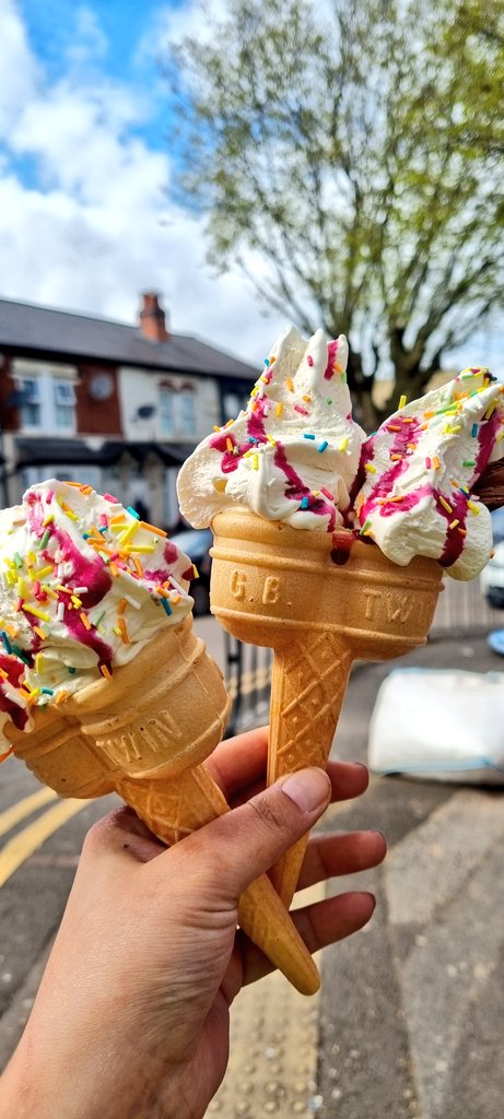 Nothing could beat this after a long day. 🍦
(Yes, I had both! Why not?! 🤣)

#edutwitter #teachertwitter