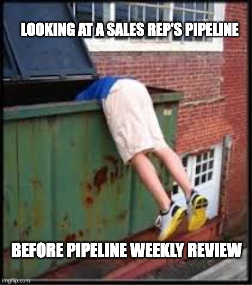 dmytrochervonyi's tweet image. Finding something valuable in a Sales Rep&apos;s pipeline sometimes feels like digging through trash.

How do you streamline your weekly reviews?

#pipelinereview #RevOps #B2BSales