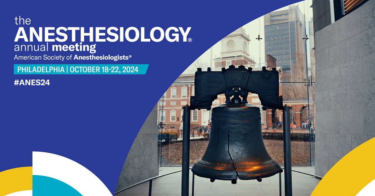 ANESTHESIOLOGY 2024 is heading to Philadelphia! Join us for history, education, and family fun. Start planning your visit and check out all that Philly has to offer: ow.ly/XZZS50Ro35Y #ANES24 #anesthesiology