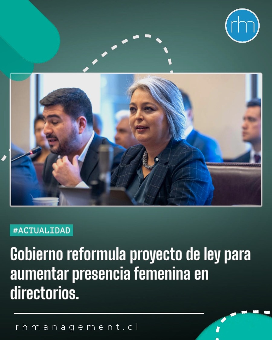📌 #Actualidad / ¿Sabías que Chile está reformando la ley para más mujeres en directorios empresariales? 🚀👩‍💼 RH Management te trae todos los detalles sobre las nuevas cuotas y revisiones. ¡Lee más en nuestro último artículo! rhmanagement.cl/gobierno-refor… #LiderazgoFemenino