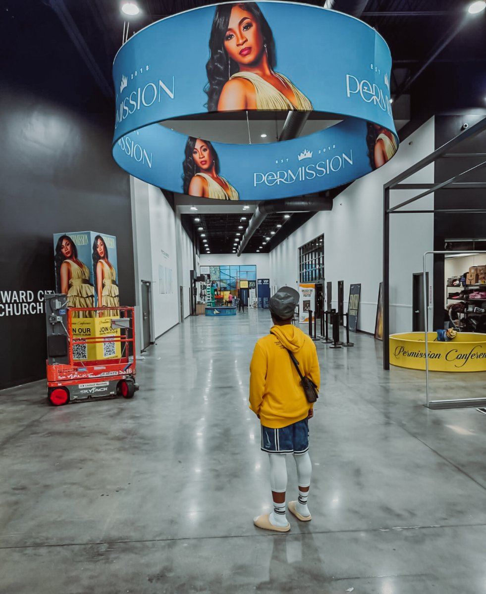 WE DIDN'T ASK FOR THIS‼️ 
Didn’t ask for BRANDS…
Didn’t ask for EVENTS…
But we did ask for a MOVE! 
We laid hands on this building daily, asking God to fill this house with worshippers… from the North, South, East, x West. 
And He did just that. 💯
Permission Conference 2024