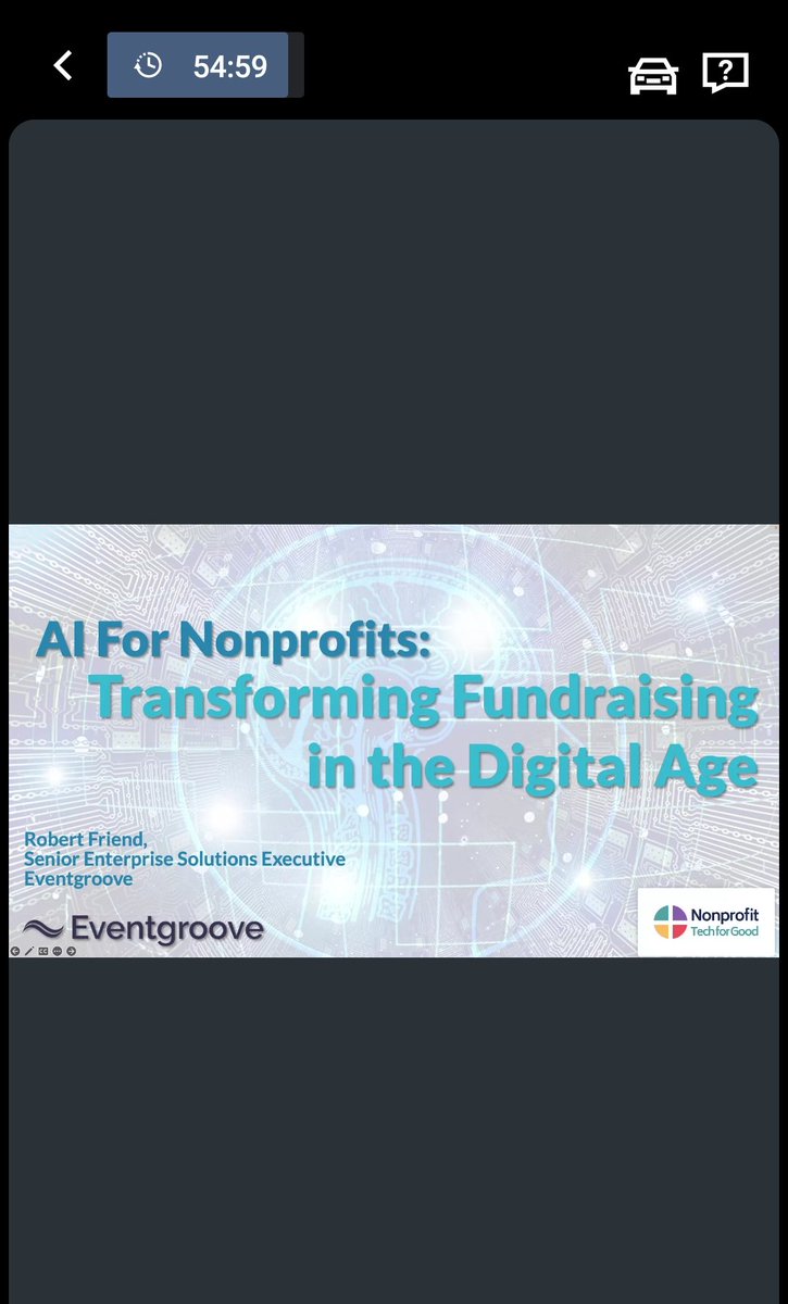 We learned a good lesson in the recent webinar on leveraging 'Artificial Intelligence (AI) in Nonprofit Initiatives,' hosted by Nonprofit Tech for Good and presented by Eventgroove on 23 April 2024.