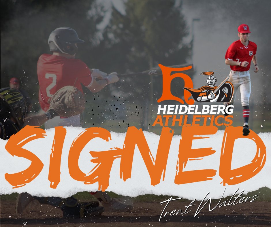 WestfallHS's tweet photo. Congratulations to senior Trent Walters, who has signed a letter of intent to further his academic and athletic career at Heidelberg University, where he will play baseball. https://t.co/Uj8LGIol8T