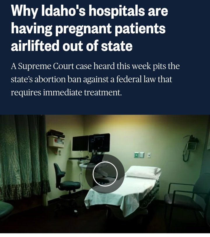 Pregnant patients in Idaho who experience life threatening complications are having to be airlifted to other states to recieve emergency medical care. They are being airlifted to other states not because Idaho lacks the medical technology or doctors to provide necessary care,…