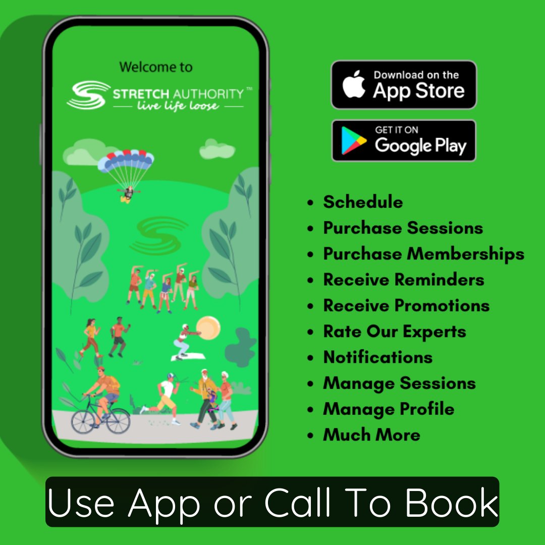 StretchAuthorit's tweet photo. 💚 Ever wonder how we offer top-notch quality at unbeatable prices? It's all thanks to technology! We invest in tech to reward our dedicated employees more while charging you less. 📱 Dive into savings &amp; quality with our app. Book today &amp; feel the difference! 💚✨ #TechSavings🤸 https://t.co/uyIurcpxvj