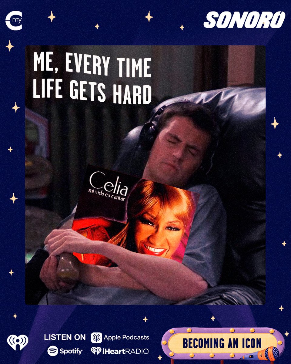 Step into the world of salsa royalty with Celia Cruz on Becoming an Icon. 🌟💃🏾🔥 
Learn about her legendary career and discover the magic behind her music! 

Tune in now: podcasts.apple.com/mx/podcast/cel…
