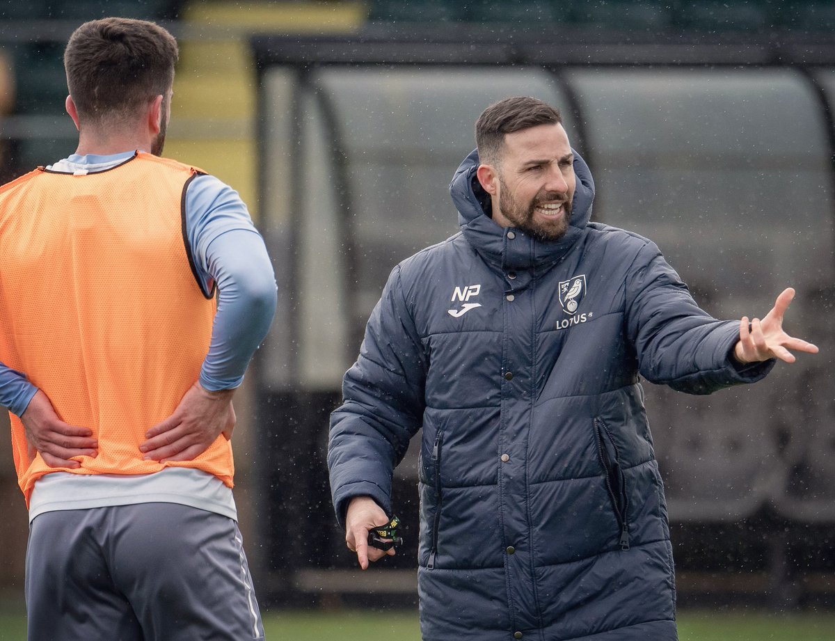 Full of positivity, energy and determination for Saturday's game. All together towards the target!