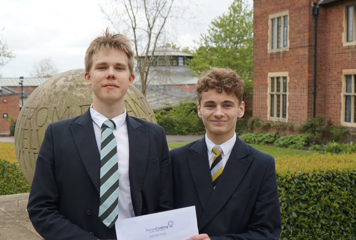 BromsSchool's tweet image. The Computer Science department also received the results back for the second round of the Perse Coding Competition. In this stage of the competition, entrants had to work in teams of three across different year groups. (1/2)
#BromsCompSci #CodingCompetition