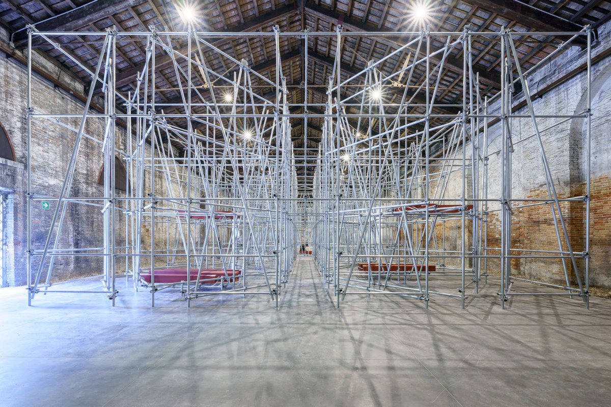 Wandering through this feels like stepping into a Sorrentino film. It’s the highlight of the Biennale for me.