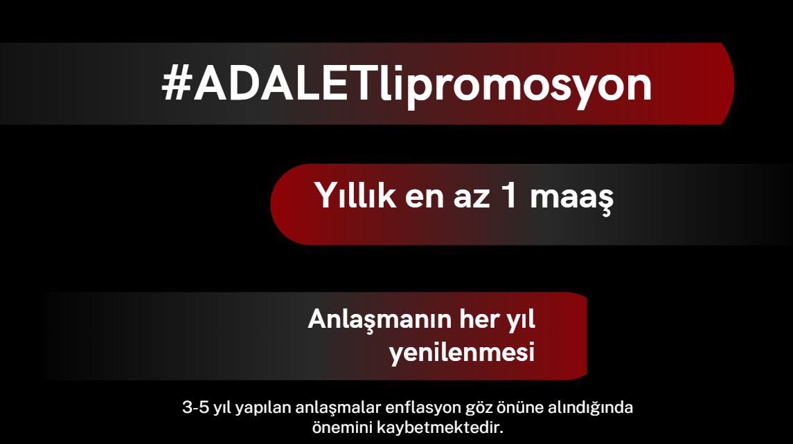 Adaletin tahsisi için;

#ADALETlipromosyon