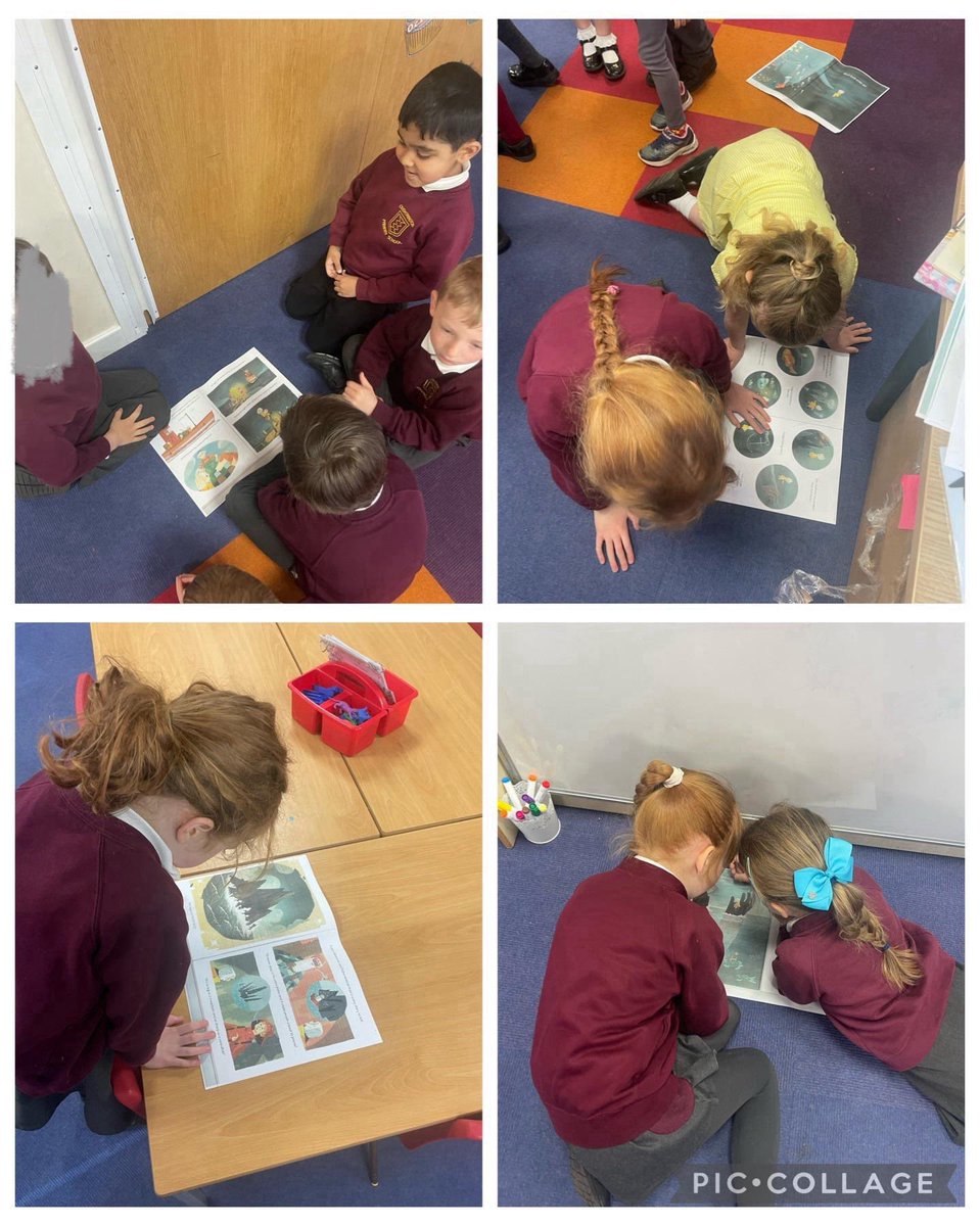 Y1 have taken on the roll of ‘Erin’ from their new book by @Joetoddstanton. They have been working in groups to act out the story of The Secret of Black Rock using their new vocabulary! @LiteracyCounts1