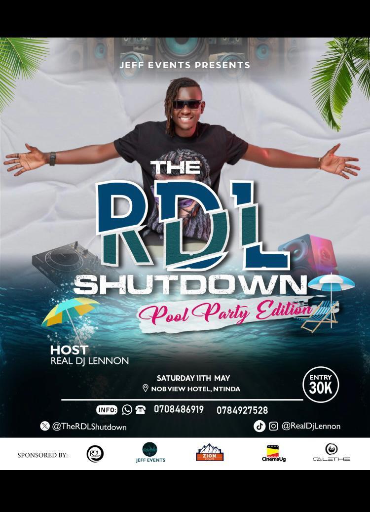 Kamanda agambye get your dancing shoes, bikinis ready 11th May it's going to boil uncovered 🔥🔥🔥 #TheRDLShutdown