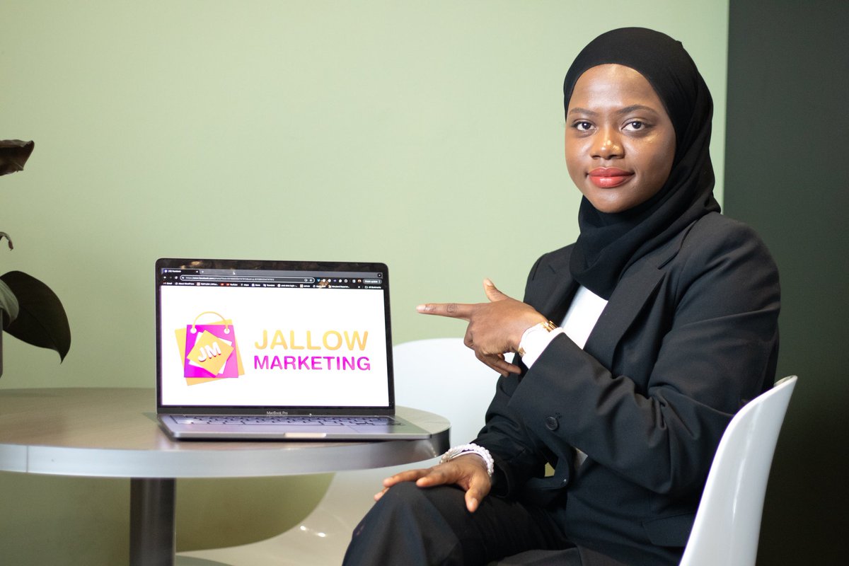 Fatouousjallow's tweet photo. Jallow Marketing have helped multiple businesses grow their brand online and generate sales! 👩🏾‍💻📈

☑️Social media Management 
☑️Social media Marketing 
☑️Content Creation 
☑️Website Design 
☑️Logo Design  

Like &amp; Repost🥰

Contact +1 (443) 868 8187
info@jallowmarketing.com https://t.co/EXBjIZyoRN