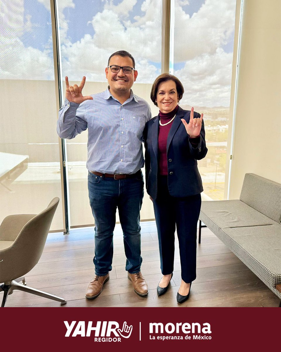 Es un honor para mí acompañar a <a href="/madoloresrio/">María Dolores Del Río</a> en su proyecto como la próxima Presidenta Municipal de #Hermosillo, agradezco infinitamente a ella por contemplarme en su equipo como Regidor.
#PorUnHermosilloInclusivo🤟🏽 
 #HermosilloMásAllá  #TrabajoMásVisión #SonoraEsGuinda
