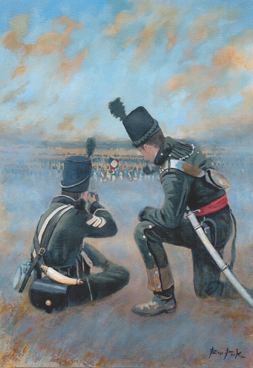 A painting of mine of the 95th Rifles. 🇬🇧