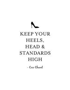 Great advice, my little Chickadees! #Navaquest #HighStandards #Bossbabes #Leadership #Entrpreneurs
