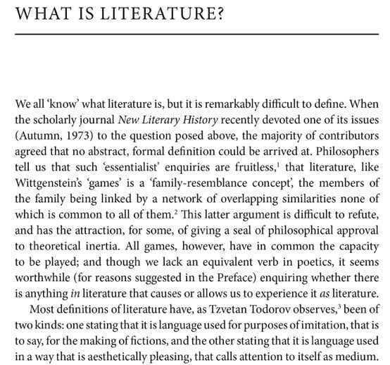David Lodge and the unanswerable question. (From his book ‘The Modes of Modern Writing: Metaphor, Metonymy, and the Typology of Modern Literature.’)