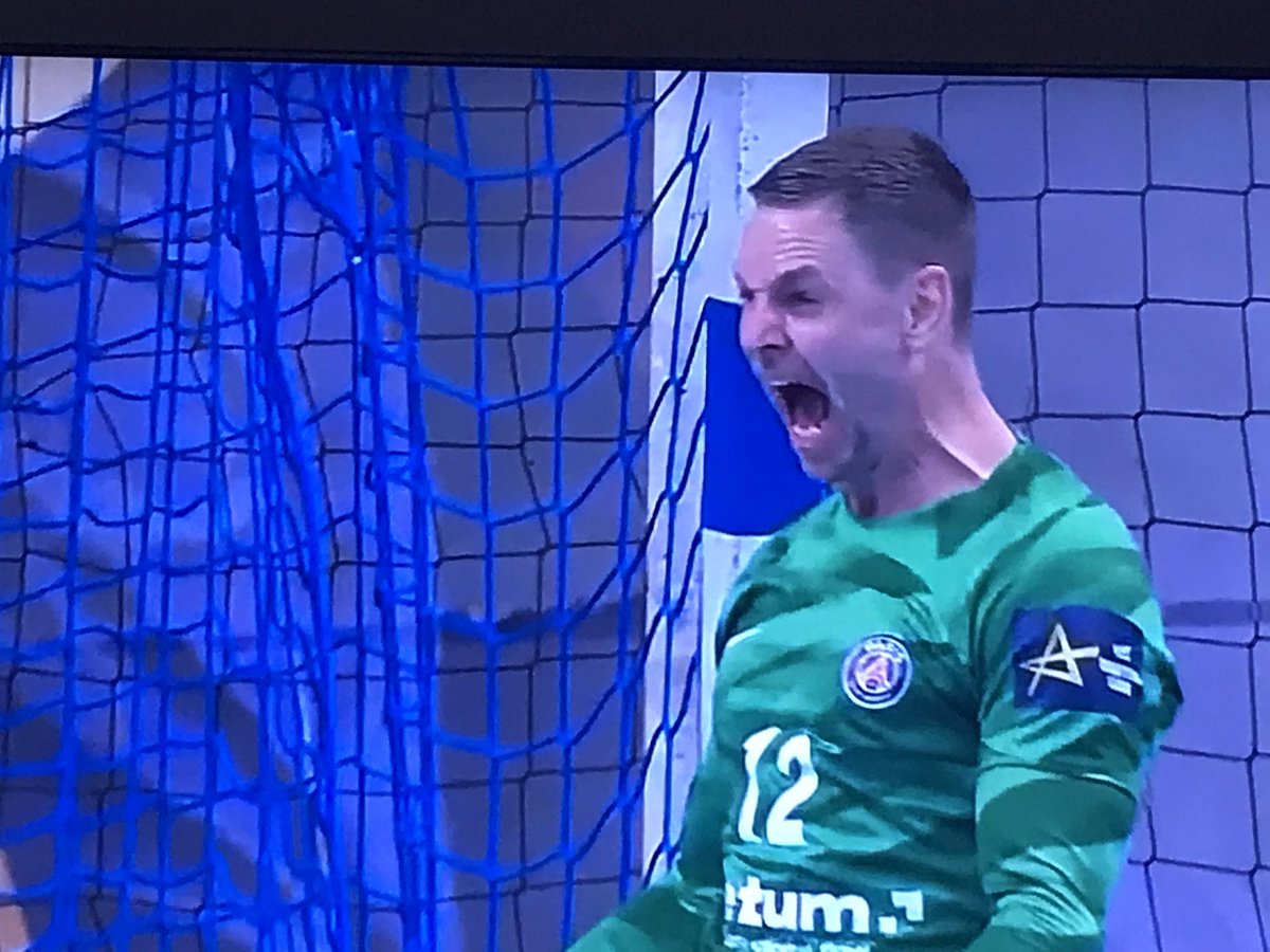 De momento un nombre propio en el PSG - Barça. Andreas Palicka. #ehfcl