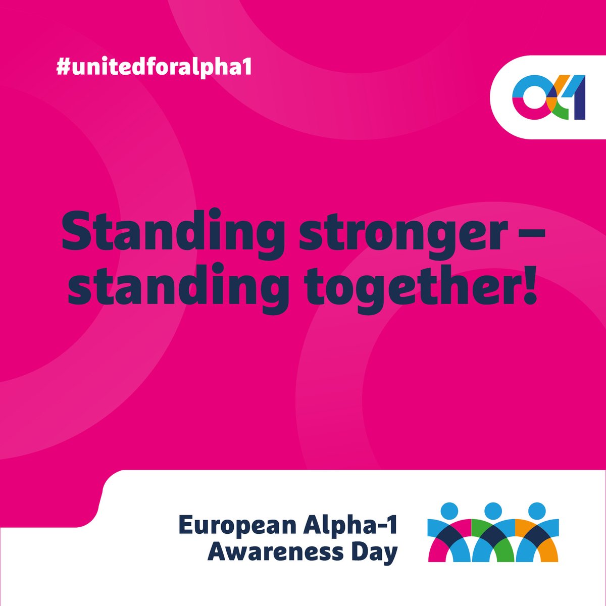 Join us today in improving the lives of alpha-1 patients and their families!

alpha1europe.org/national-organ…

#unitedforalpha1 #EuropeanAlpha1AwarenessDay #alpha1awareness #AATD #alpha1antritrypsindeficiency #raredisease #alpha1testing  #mentalhealthmatters #mentalhealth #community
