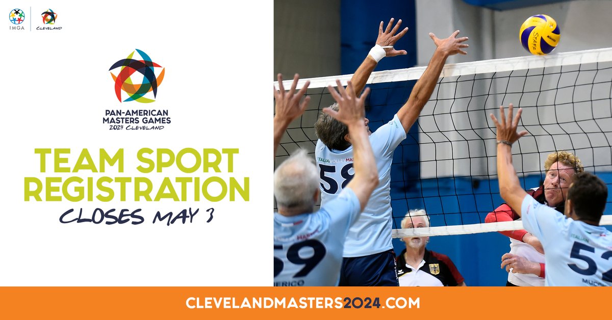 April showers means its registration hour! 🌦 Team registration is just one week away from closing on May 3! It will be here sooner than you realize, so don’t let time slip by, Register today: clevelandmasters2024.com #CLEMasters2024 #MastersTogether #ThisIsCLE