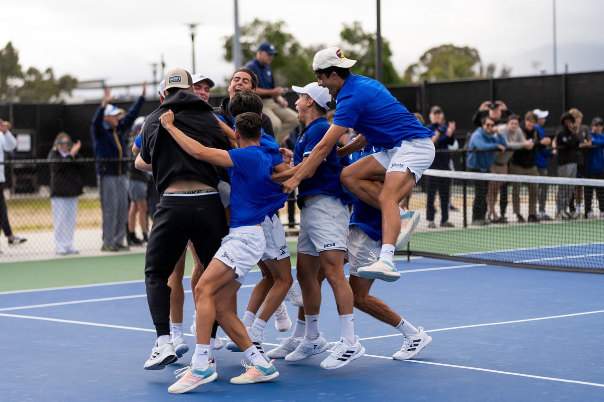 The #45 @ucsbmtennis enters the Big West Championship as the No. 1 seed and the defending champions. The Gauchos look to claim their 16th Big West Tournament title this week in San Diego.

#UCSBTennis #SoCalTennis #CollegeTennis