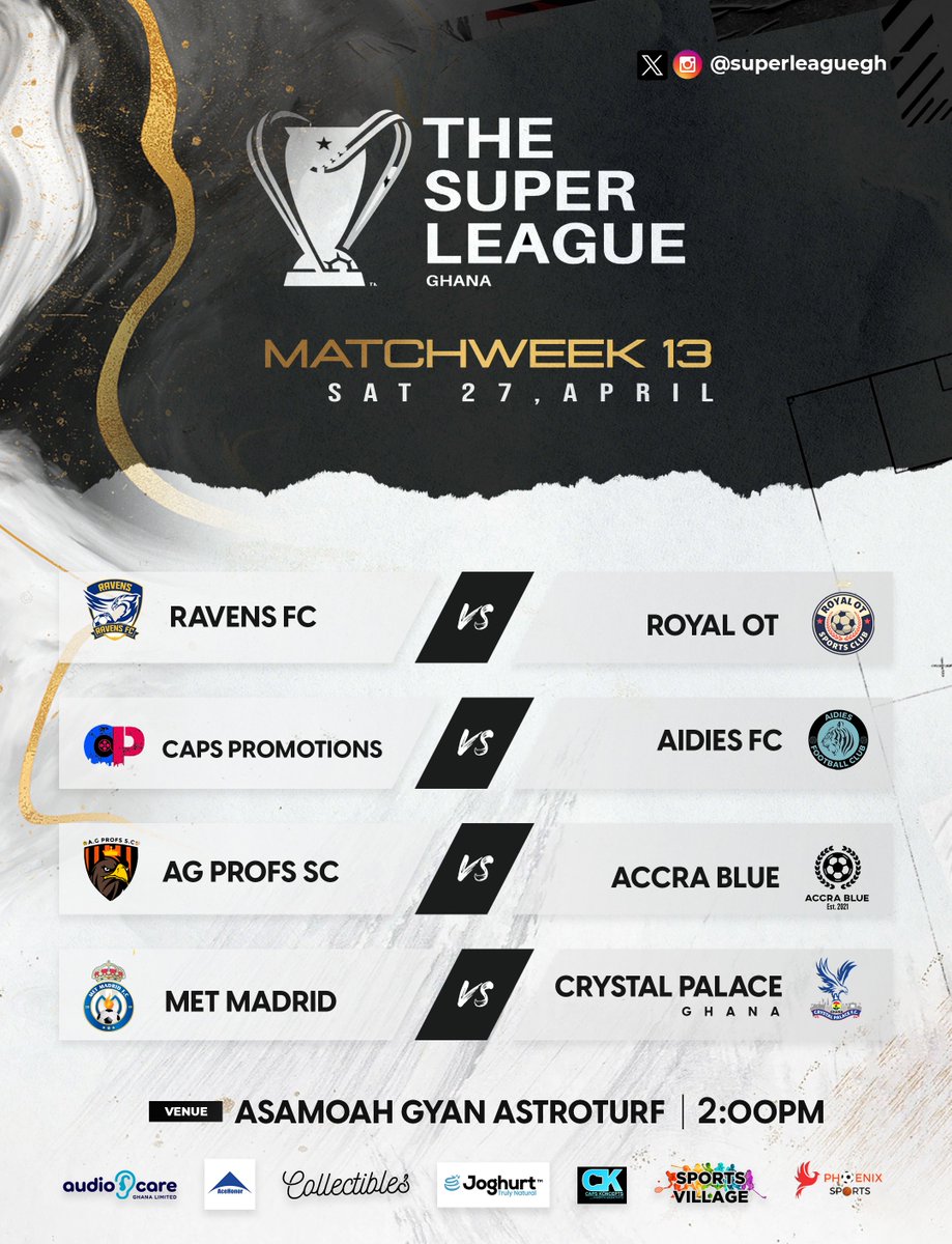 #TheSuperLeagueGh MatchWeek 13