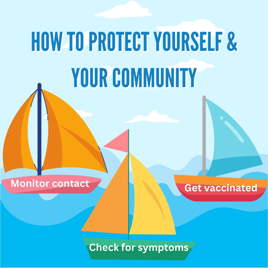 CCHEVillage's tweet photo. As you set sail for summer, make sure you and your community are protected against MPOX (Monkeypox). The best way to protect yourself is to get vaccinated! 

Still unsure about the vaccine? Stop by the Village or give us a call, we can help answer your questions! https://t.co/dWEI8BnMpN