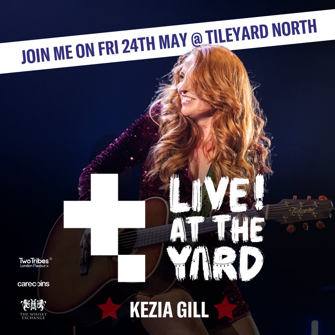 Headlining LIVE! AT THE YARD on Friday 24th May is Kezia Gill! Her genre-blending artistry have left an indelible mark on the music world. Inspired by a diverse musical background, her raw vocals seamlessly fuse elements of country, blues, and rock. 🎟️ bit.ly/LIVEATTHEYARD