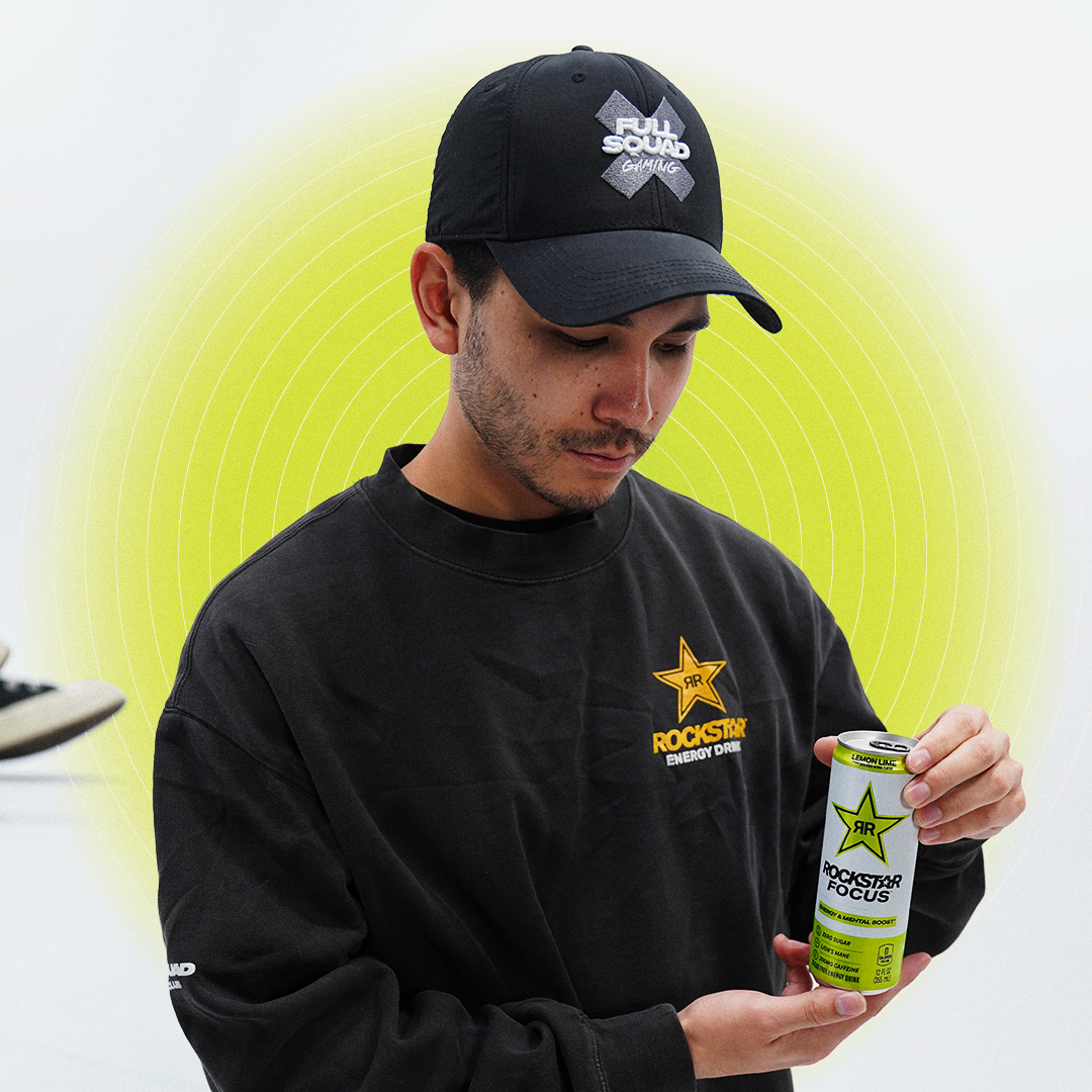 Name a better duo than Rockstar Focus and @FullSquadGaming? You can’t. 🤩 #RockstarEnergy #RockstarFocus