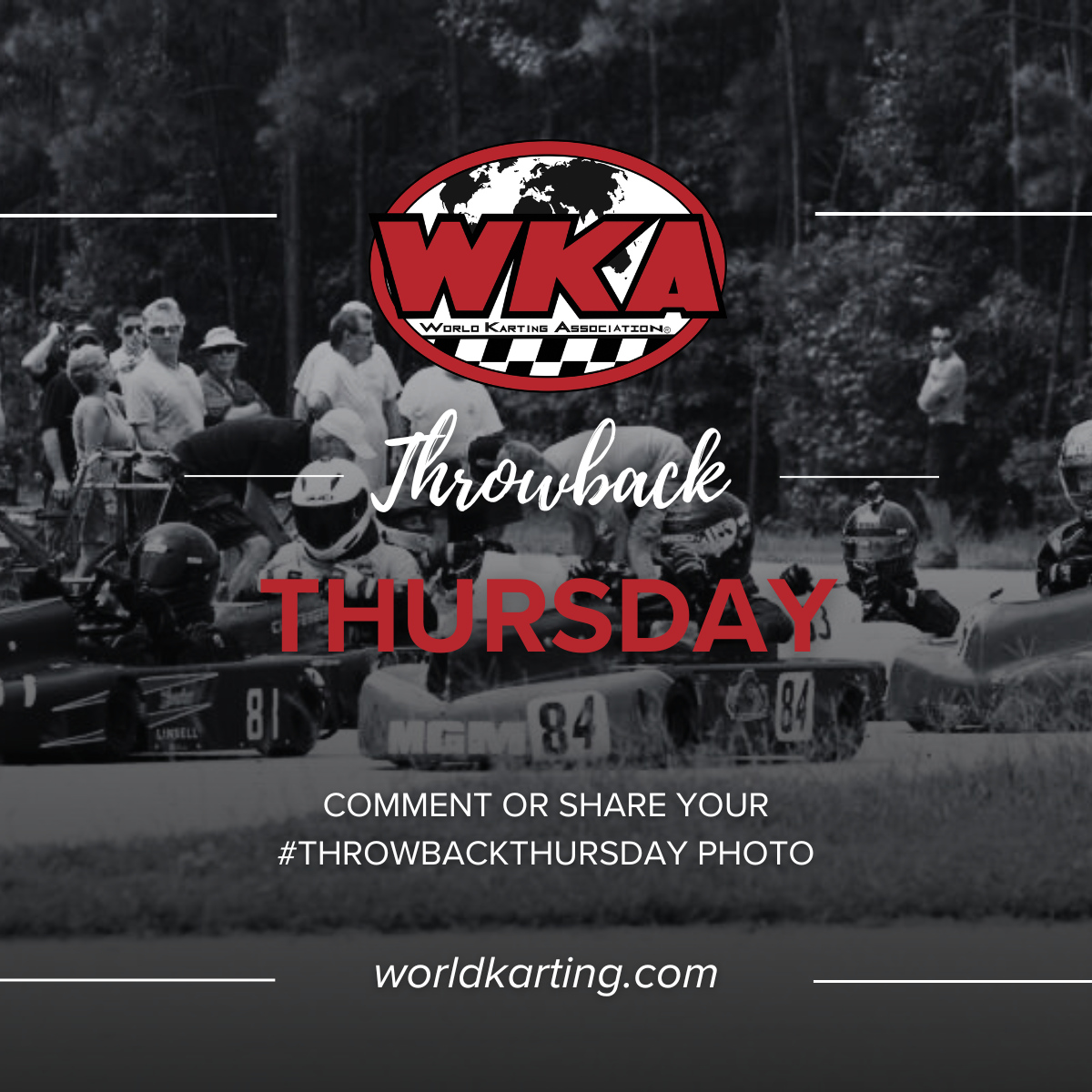 We want to see how far YOU can #ThowbackThursday! Comment below or share your best throwback karting photos. #WKA #WorldKarting #WorldKartingAssociation #Karting #Kart #Racing #Motorsport #LetsGoKarting #ThrowbackThursday