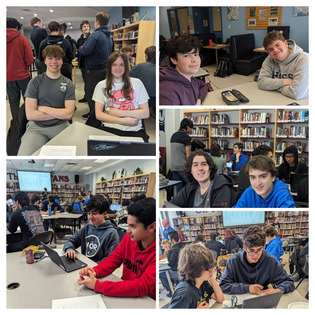 SilvaSonja's tweet image. Another Coding Competition in the books! Congrats to Austin and Jack on second place in the #Novice Competition! Congrats to all the other teams for scoring in the top 7 amongst 20+ teams! #HCCoding @alcdsb @HolyCrossCSS