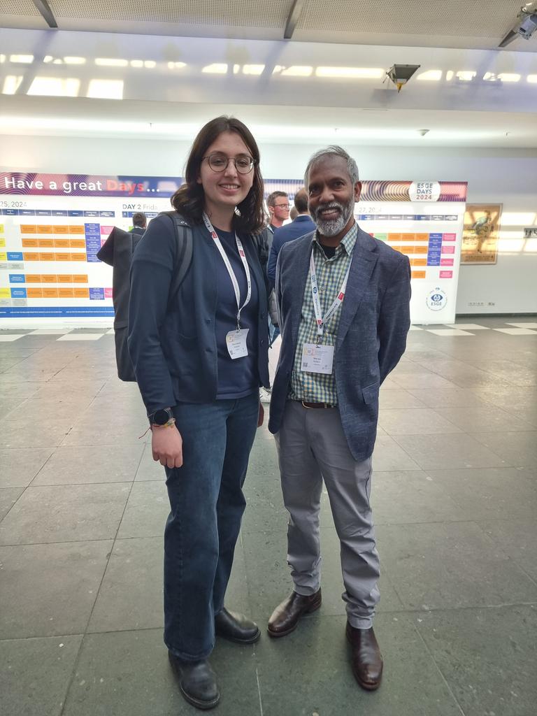 Thrilled to have met @stevenbollipo at the ESGE conference in Berlin today! Such an honor to connect and engage with leaders in the field of endoscopy. #ESGE #ESGEDays2024
