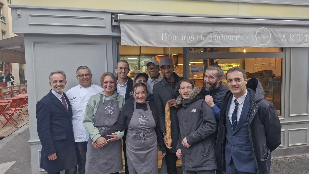 La meilleure baguette de Paris se déguste dans le 11e ! 🥖

Félicitations à Xavier Netry qui remporte le prix 2024. Pour la déguster, rendez-vous chez "Utopie" au 20 rue Jean-Pierre Timbaud.