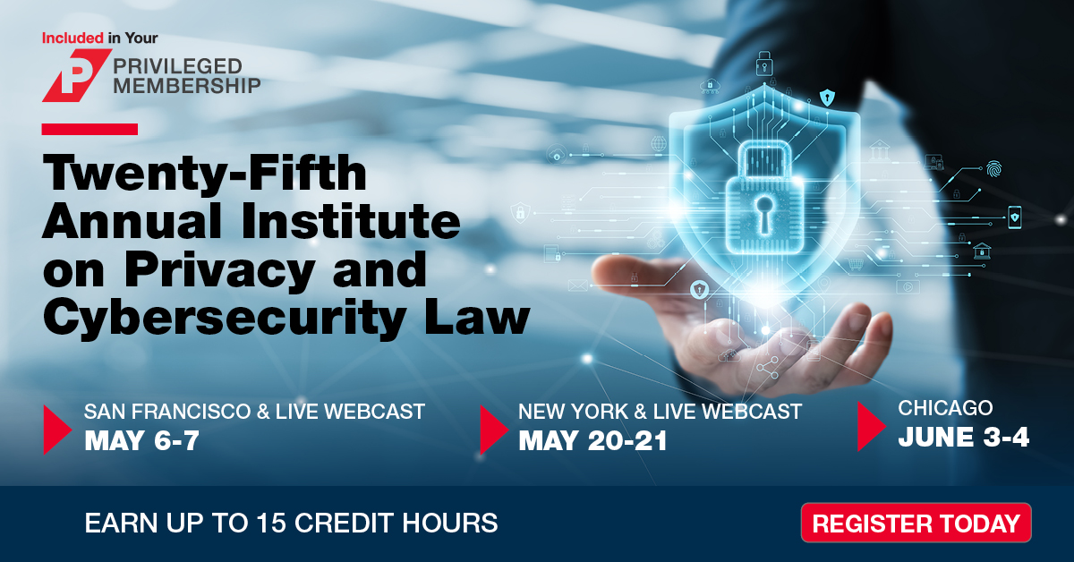 Businesses today are driven by data and digital assets, and data privacy & #cybersecurity issues have become essential. Rapidly changing data trends create a wide range of #compliance & liability issues, and you need to stay up to speed. Register now: bddy.me/4bu2wqD