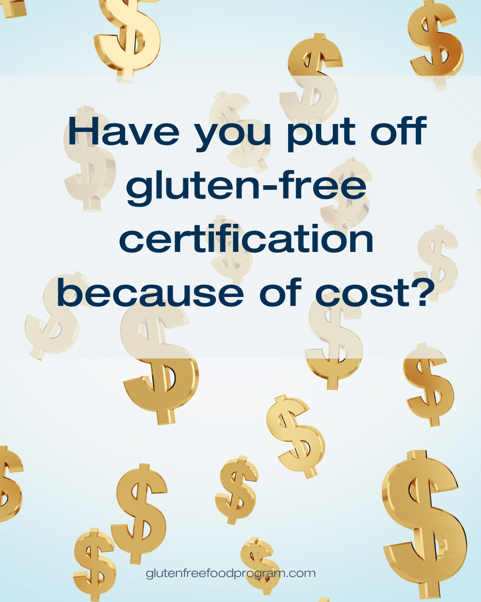 If you've been putting off certification due to cost, @gffoodprogram, certification for manufacturers starts as low as $1,350. Apply here: ow.ly/2EfB50RopUb #GlutenFree #Certification #FoodSafety #Manufacturing #gffoodprogram #foodsafety #foodmanufacturing