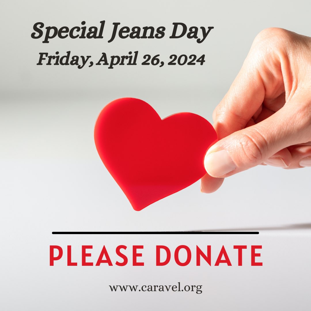 April 26th will be a special jeans day for $1 (no hoodies) and a chance to show up in solidarity for Isabela Brown and her family. Their world turned upside down this week when their home was ravaged by fire, leaving them with nothing. Thank you for contributing!