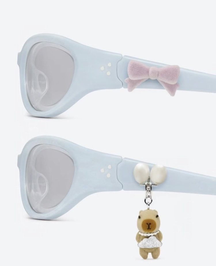 quite obsessed with these sunglasses by jennie & gentle monster