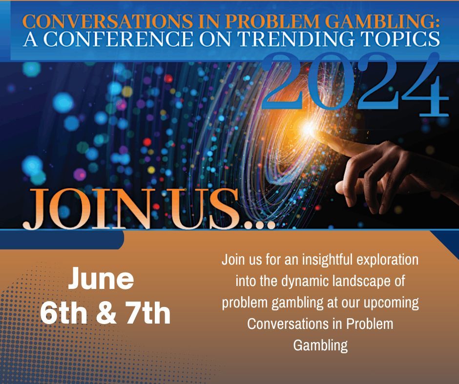 Join us for an insightful exploration into the dynamic landscape of problem gambling at our upcoming Conversations in Problem Gambling.

Register here: buff.ly/4bbNlSx 

#problemgambling #GamblingDisorder #gamblingrecovery #1800Gambler #ProblemGambling #IAODAPCA