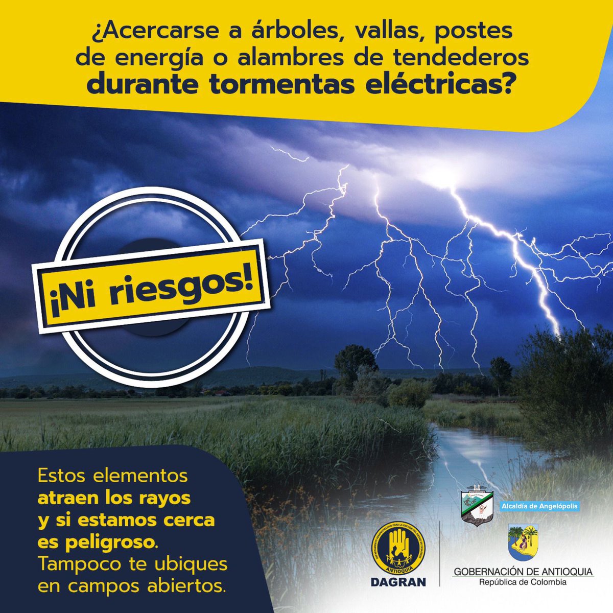 ⚠️⛈️ #NiRiesgos | En #TemporadaDeLluvias sigamos las recomendaciones para evitar incidentes, ¡es por nuestra seguridad! 

#UnidosPorElCambio #Angelópolis