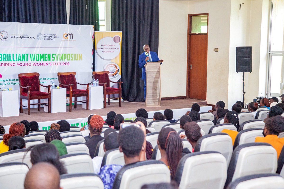 #BoldandBrilliantWomenSymposium today,inspiring young female leaders in different political spaces @Makerere organized by @NimdUganda in partnership with @WFD_Democracy ,@GirlsMentrship ,@NYCofUganda and @UpfyaOrg .