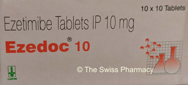 #Ezedoc (#GenericEzetimibe tablets) is used along with a low cholesterol/low fat diet and exercise to help lower #cholesterol in the blood theswisspharmacy.com/product_info.p…